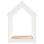 Cama para perros madera maciza de pino blanco 61x50x70 cm de vidaXL, Camas para perros - Ref: Foro24-822198, Precio: 46,20 €,...