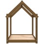 Cama para perros madera maciza pino marrón miel 101x70x90 cm by vidaXL, Beds for dogs - Ref: Foro24-822215, Price: 65,98 €, D...