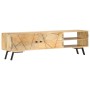 Mueble de TV madera maciza de mango 140x30x40 cm de vidaXL, Muebles TV - Ref: Foro24-286152, Precio: 202,05 €, Descuento: %
