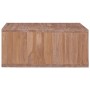 Mesa de centro de madera maciza de teca 170x70x30 cm