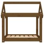 Solid pine wood dog bed in honey brown color, 71x55x70 cm by vidaXL, Beds for dogs - Ref: Foro24-822205, Price: 46,71 €, Disc...