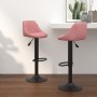 Küchenhocker 2 Einheiten rosa Samt von vidaXL, Küchenhocker - Ref: Foro24-335354, Preis: 142,20 €, Rabatt: %