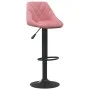 Taburetes de cocina 2 unidades terciopelo rosa de vidaXL, Taburetes de cocina - Ref: Foro24-335354, Precio: 139,59 €, Descuen...