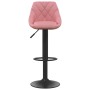 Küchenhocker 2 Einheiten rosa Samt von vidaXL, Küchenhocker - Ref: Foro24-335354, Preis: 142,20 €, Rabatt: %