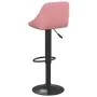 Taburetes de cocina 2 unidades terciopelo rosa de vidaXL, Taburetes de cocina - Ref: Foro24-335354, Precio: 139,59 €, Descuen...