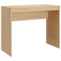 Escritorio de madera contrachapada color roble 90x40x72 cm de vidaXL, Escritorios - Ref: Foro24-800381, Precio: 39,77 €, Desc...