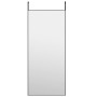 Türspiegel aus schwarzem Glas und Aluminium, 40 x 100 cm von vidaXL, Spiegel - Ref: Foro24-327408, Preis: 51,29 €, Rabatt: %