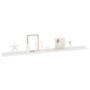 Wandregale 4 Stück in glänzendem Weiß 115x9x3 cm von vidaXL, Regale und Regale - Ref: Foro24-326657, Preis: 39,26 €, Rabatt: %