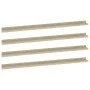Estantes de pared 4 unidades roble Sonoma 115x9x3 cm de vidaXL, Estantes y estanterías - Ref: Foro24-326688, Precio: 49,72 €,...