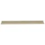 Estantes de pared 4 unidades roble Sonoma 115x9x3 cm de vidaXL, Estantes y estanterías - Ref: Foro24-326688, Precio: 49,72 €,...