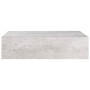 Wandregal mit MDF-Schublade grauer Beton 40x23,5x10 cm von vidaXL, Regale und Regale - Ref: Foro24-330251, Preis: 46,63 €, Ra...