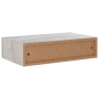 Wandregal mit MDF-Schublade grauer Beton 40x23,5x10 cm von vidaXL, Regale und Regale - Ref: Foro24-330251, Preis: 46,63 €, Ra...