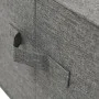 Storage boxes 2 units anthracite gray fabric 50x30x25 cm by vidaXL, Storage baskets - Ref: Foro24-332913, Price: 38,68 €, Dis...