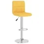 Taburetes de cocina 2 unidades tela amarillo mostaza de vidaXL, Taburetes de cocina - Ref: Foro24-334246, Precio: 133,72 €, D...