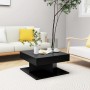 Black plywood coffee table 57x57x30 cm by vidaXL, Coffee table - Ref: Foro24-808369, Price: 43,79 €, Discount: %