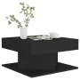 Mesa de centro madera contrachapada negro 57x57x30 cm de vidaXL, Mesas de centro - Ref: Foro24-808369, Precio: 43,11 €, Descu...