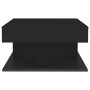 Black plywood coffee table 57x57x30 cm by vidaXL, Coffee table - Ref: Foro24-808369, Price: 43,79 €, Discount: %