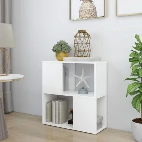 Bücherregal aus weißem Sperrholz, 60 x 24 x 63 cm von vidaXL, Bücherregale und Regale - Ref: Foro24-809062, Preis: 35,78 €, R...
