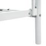 Cama litera de metal blanca 90x200 cm