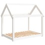 Massives Kiefernholz Hundebett Weiß 101x70x90 cm von vidaXL, Betten für Hunde - Ref: Foro24-822213, Preis: 89,54 €, Rabatt: %