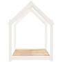Cama para perros madera maciza de pino blanco 101x70x90 cm de vidaXL, Camas para perros - Ref: Foro24-822213, Precio: 89,50 €...