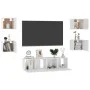 Muebles de salón 6 pzas madera ingeniería blanco brillo by vidaXL, TV Furniture - Ref: Foro24-3079290, Price: 172,50 €, Disco...