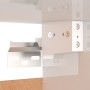Wohnzimmermöbel 6-teilig aus weißem Glanz-Ingenieurholz von vidaXL, TV-Möbel - Ref: Foro24-3079290, Preis: 175,40 €, Rabatt: %