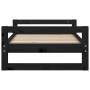 Bett für Hunde aus massiver schwarzer Kiefer 75,5x55,5x28 cm von vidaXL, Betten für Hunde - Ref: Foro24-821481, Preis: 47,37 ...