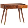 Solid acacia wood console table 90x35x76 cm by vidaXL, Side tables - Ref: Foro24-286174, Price: 151,14 €, Discount: %
