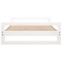 Bett für Hunde aus massiver Kiefer in Weiß 105,5x75,5x28 cm von vidaXL, Betten für Hunde - Ref: Foro24-821488, Preis: 80,24 €...