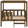Solid pine wood dog bed honey brown 95.5x73.5x90 cm by vidaXL, Beds for dogs - Ref: Foro24-822385, Price: 93,00 €, Discount: %