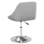 2 Stück drehbare Esszimmerstühle aus hellgrauem Samt von vidaXL, Essstühle - Ref: Foro24-335283, Preis: 118,05 €, Rabatt: %
