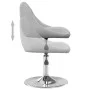 2 Stück drehbare Esszimmerstühle aus hellgrauem Samt von vidaXL, Essstühle - Ref: Foro24-335283, Preis: 118,05 €, Rabatt: %