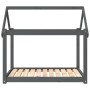 Hundebett aus massivem, grauem Kiefernholz, 101 x 70 x 90 cm von vidaXL, Betten für Hunde - Ref: Foro24-822214, Preis: 65,98 ...