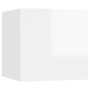 Mesitas de noche 2 uds madera ingeniería blanca 30,5x30x30 cm de vidaXL, Mesitas de noche - Ref: Foro24-3079725, Precio: 53,8...