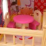 3-stöckiges Puppenhaus aus Holz 60x30x90 cm von vidaXL, Puppenhäuser - Ref: Foro24-80175, Preis: 98,37 €, Rabatt: %