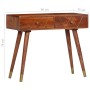 Solid acacia wood console table 90x35x76 cm by vidaXL, Side tables - Ref: Foro24-286174, Price: 151,14 €, Discount: %
