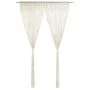 Makramee-Baumwollvorhang 140x240 cm von vidaXL, Vorhänge und Gardinen - Ref: Foro24-323976, Preis: 47,40 €, Rabatt: %