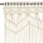 Macrame cotton curtain 140x240 cm by vidaXL, Curtains and curtains - Ref: Foro24-323976, Price: 50,31 €, Discount: %