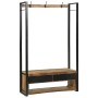 Perchero Marrón 110 x 40 x 185 cm Madera maciza de Mango