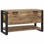 Caja de Almacenamiento Marrón Madera maciza de Mango