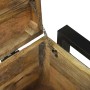 Caja de Almacenamiento Marrón Madera maciza de Mango