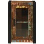 Armario de Baño con puerta Multicolor Madera maciza recuperada