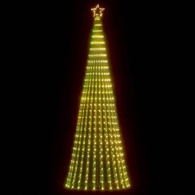 VidaXL Árbol de Navidad LED 475 LEDs blanco cálido 247 cm
