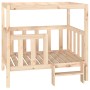 Hundebett aus massivem Kiefernholz 105,5 x 83,5 x 100 cm von vidaXL, Betten für Hunde - Ref: Foro24-822387, Preis: 120,25 €, ...