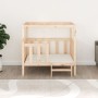 Cama para perros madera maciza de pino 105,5x83,5x100 cm de vidaXL, Camas para perros - Ref: Foro24-822387, Precio: 120,19 €,...