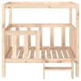 Hundebett aus massivem Kiefernholz 105,5 x 83,5 x 100 cm von vidaXL, Betten für Hunde - Ref: Foro24-822387, Preis: 120,25 €, ...