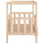 Cama para perros madera maciza de pino 105,5x83,5x100 cm de vidaXL, Camas para perros - Ref: Foro24-822387, Precio: 120,19 €,...