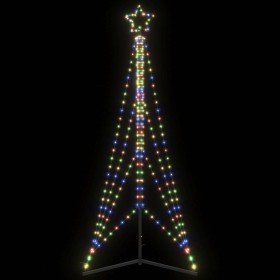 Árbol de Navidad LED 483 LEDs de colores 240 cm