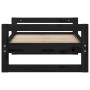 Bett für Hunde aus massiver schwarzer Kiefer 65,5x50,5x28 cm von vidaXL, Betten für Hunde - Ref: Foro24-821476, Preis: 49,79 ...